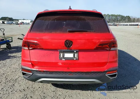 2022 Volkswagen Taos Se z USA, uszkodzony, nr VIN 3VVTX7B25NM052259